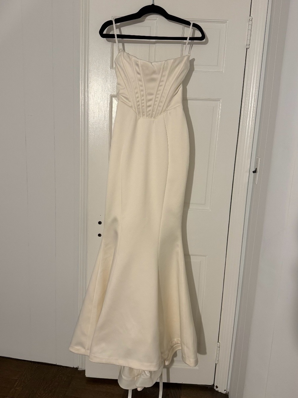 House of CB Strapless Ivory Mermaid Gown